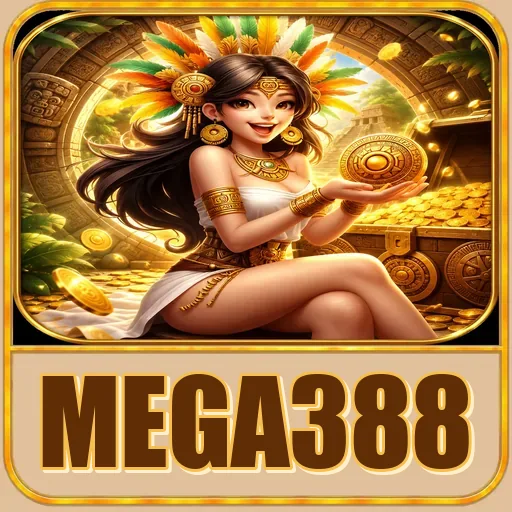 Pratinjau visual kanal unduhan mega388 APK resmi 512×512